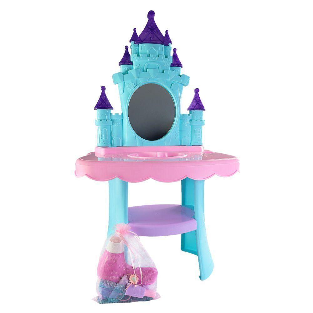 Salão De Beleza Penteadeira Infantil Com Acessórios - 7