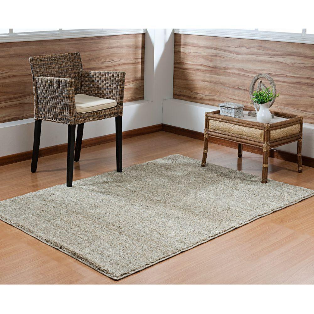 Tapete Esc. 2,00 X 2,50 Antider. Mescla Bege Classic  - 1