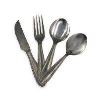 Jogo De Talheres 24 Peças Conjunto Em Aço Inox - 1