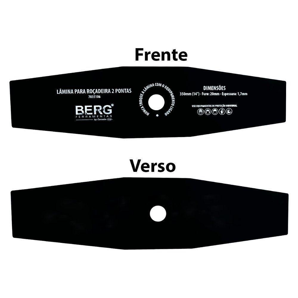 Lâmina Para Roçadeira Com 2 Pontas - 3