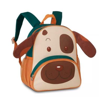 Mochila Escolar Infantil De Alça Cachorrinho Com 3 Modelos Cor Do Cachorro:laranja