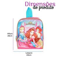 Lancheira Térmica Escolar De Alças Com 3 Modelos Diferentes Modelo:princesas Mágicas - 3