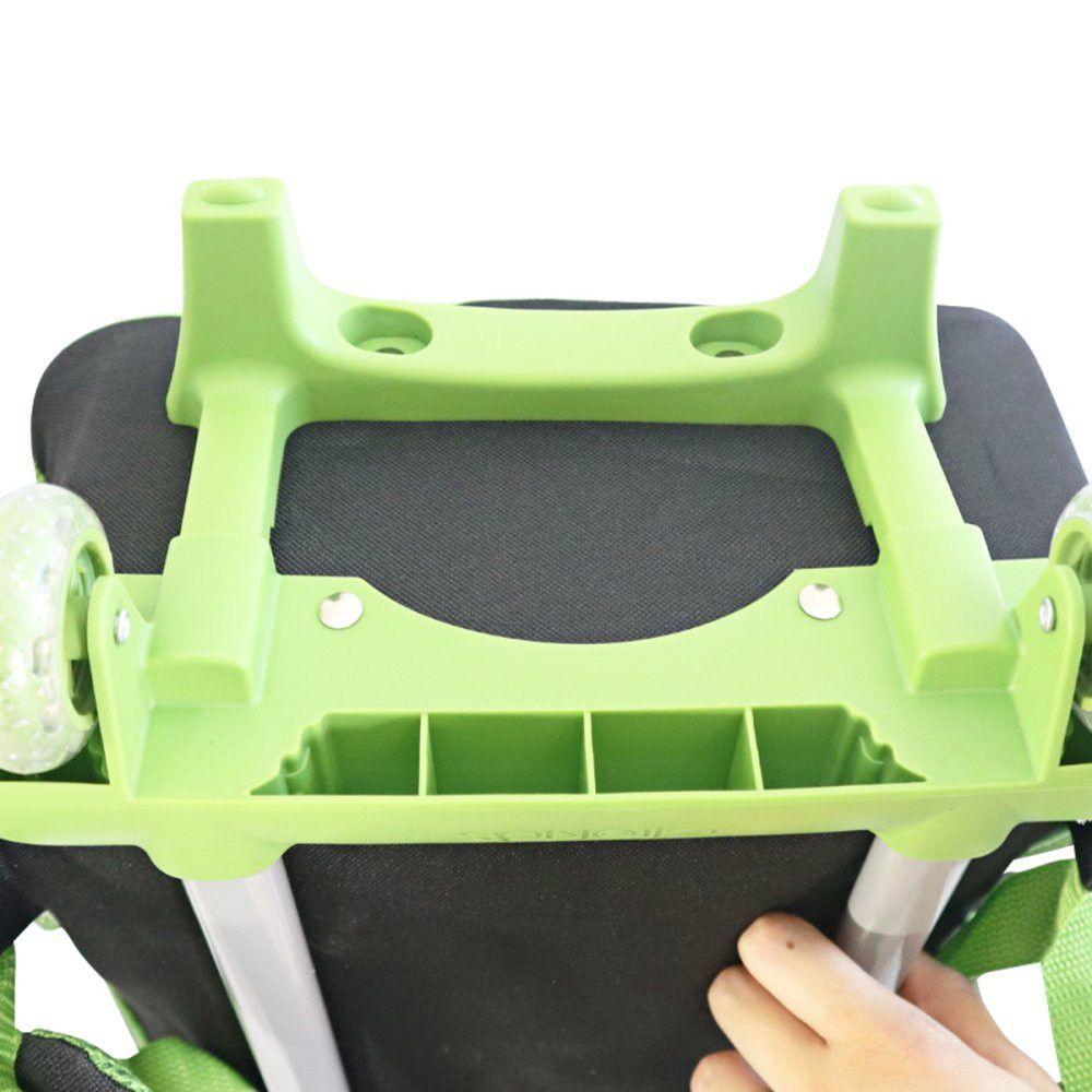 Mochila Escolar Infantil Rodinhas Com 3 Modelos Disponíveis Modelo:dinossauro T-rex - 6