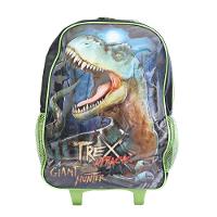 Mochila Escolar Infantil Rodinhas Com 3 Modelos Disponíveis Modelo:dinossauro T-rex