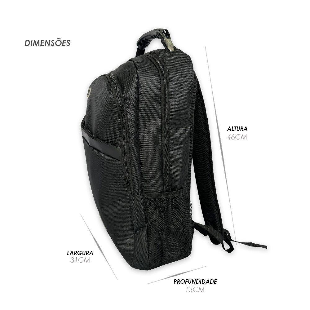Mochila Para Notebook Impermeável Reforçada - 3