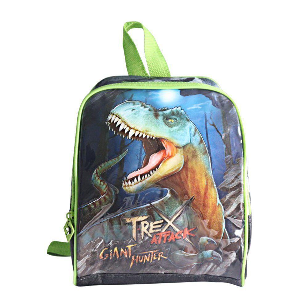 Lancheira Térmica Escolar De Alças Com 3 Modelos Diferentes Modelo:dinossauro T-rex - 1