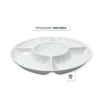 Petisqueira Redonda 5 Divisórias Para Frios E Petiscos 30cm - 3