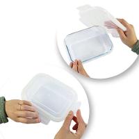 Pote Vidro Hermético Marmita Mantimentos Tampa 640ml - 2