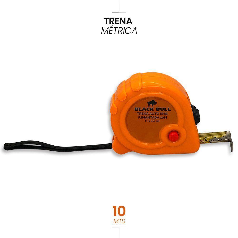 Trena Auto Emborrachada Com Ponta Imantada - 10 Metros - 2