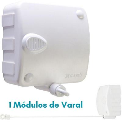 We Drop - Varal Retrátil Automático Modular 1 Peça Com 6 Metros