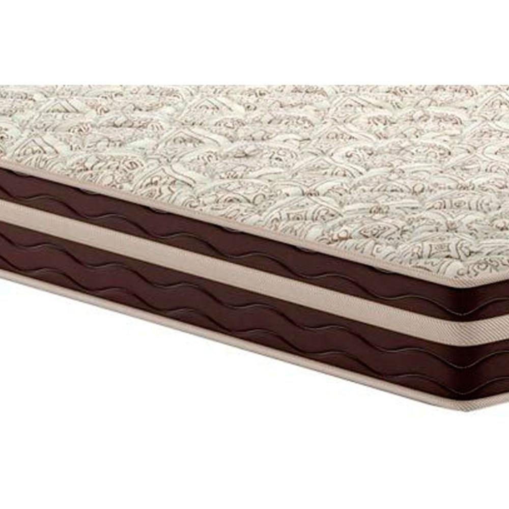 Cama Box Queen: Colchão Ortopédico Probel Guarda Costas Extra Firme + Base CRC Suede Brown(158x198) - 4