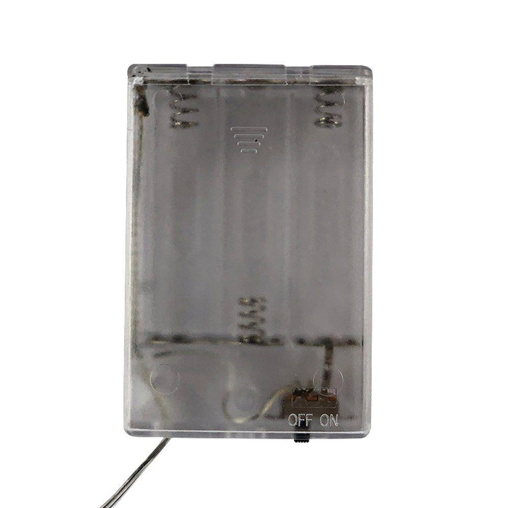 Fio De Fada Led Decoração Cordão De Luz 5mts - Branco Quente - 1