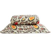 Cobre Leito Solteiro Bouti Basic Estampado 180 Fios 2 Peças - Maxi Onça - 1