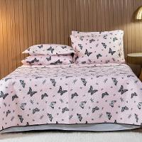 Cobre Leito Solteiro Bouti Basic Estampado 180 Fios 2 Peças - Mariposa - 3