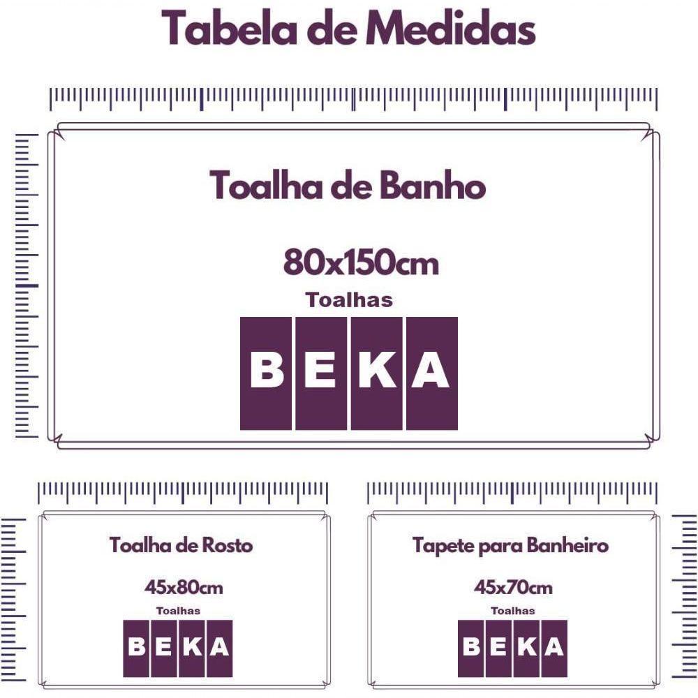 Jogo De Toalhas Gigante Itália Soft 2 Banhão + 2 Rosto + 2 Tapete Luxo 100% Algodão Cinza - 2