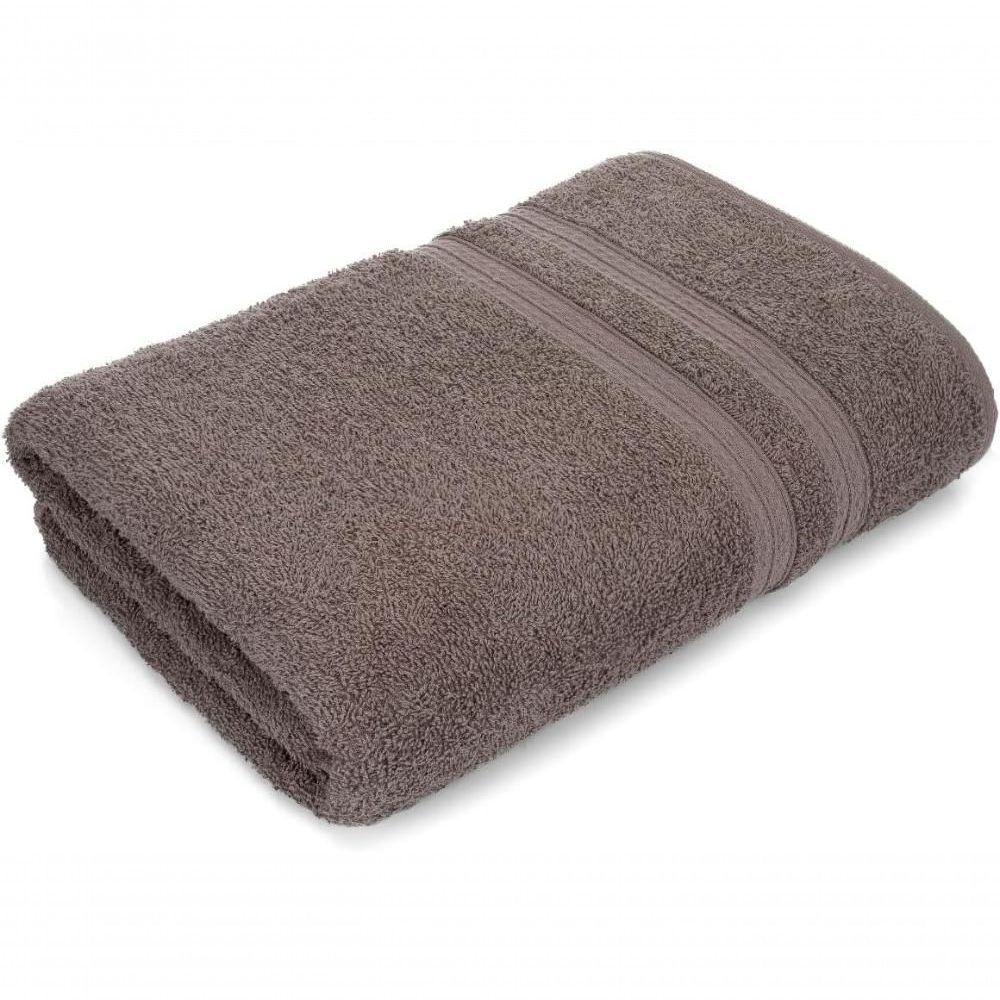 Jogo De Toalhas Gigante Itália Soft 2 Banhão + 2 Rosto + 2 Tapete Luxo 100% Algodão Cinza - 5