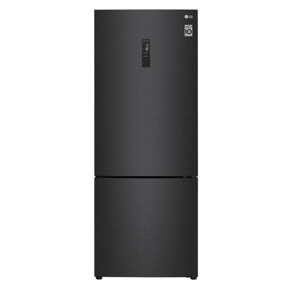Geladeira LG Inverter Bottom Freezer 451L Black GC-B569NQL2 220V - 1