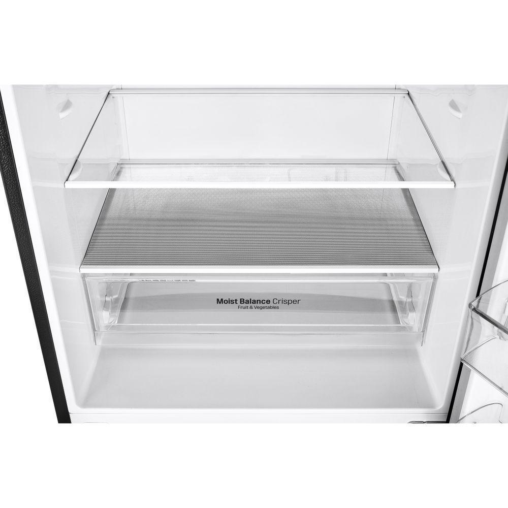 Geladeira LG Inverter Bottom Freezer 451L Black GC-B569NQL2 220V - 8