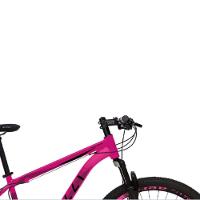 Bicicleta Colli Aro 29 Atalanta Alumínio Freio A Disco Cambio Traseiro Rosa Neon