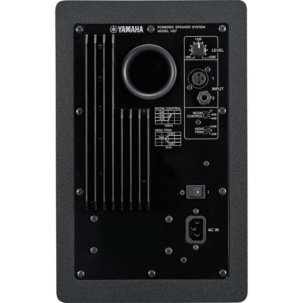 Monitor De Referência Para Estúdio Yamaha Hs7 95w Rms Preto - 2