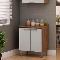 Balcao 700 Conecta 2 Portas Com Tampo Ebano - Fendi - 2