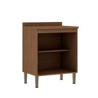 Balcao 700 Conecta 2 Portas Com Tampo Ebano - Fendi