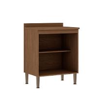 Balcao 700 Conecta 2 Portas Com Tampo Ebano - Off White - 5