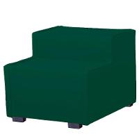 Escada Estofada 2 Degraus Para Cachorro Gato E Maca De Estetica Suede Cor Verde Esmeralda - 3