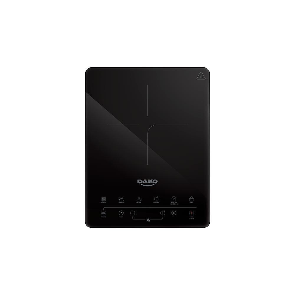 Cooktop De Indução Dako Portátil 1 Boca Preto 220v - 3