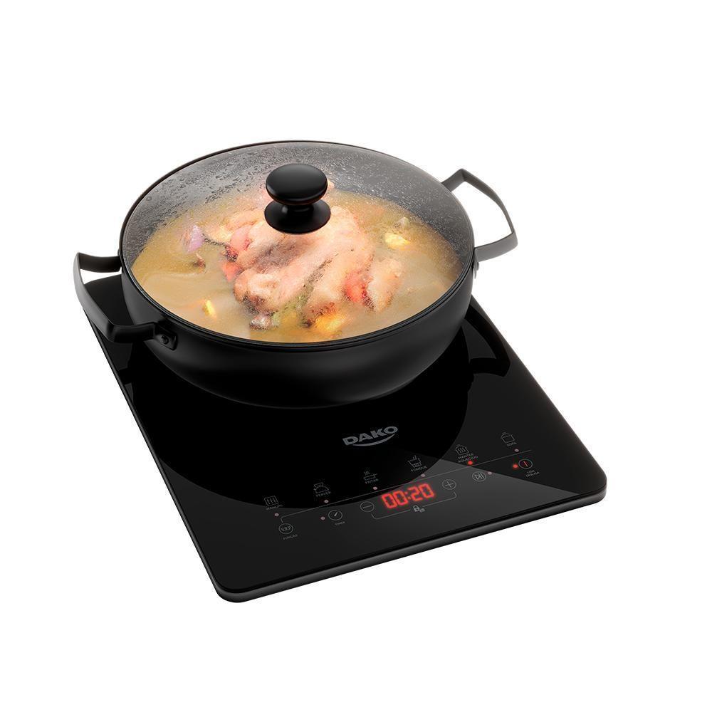 Cooktop De Indução Dako Portátil 1 Boca Preto 220v - 7