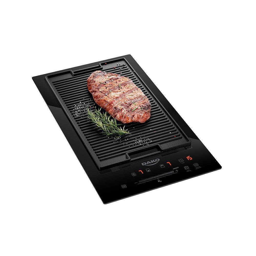 Cooktop De Indução Dako 2 Bocas Preto Com Zona Flexível 220v - 4