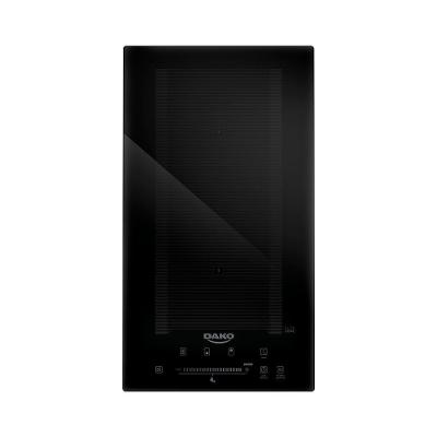 Cooktop de Indução Dako Diplomata 2 Bocas Vitrocerâmico com Zona Flexível Preto 220V