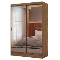 Guarda-roupa 2 Portas De Correr De Espelho Rustic Max Madesa Rustic - 9