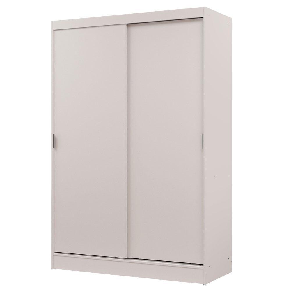 Guarda-roupa 2 Portas De Correr Branco Max Madesa Branco - 8