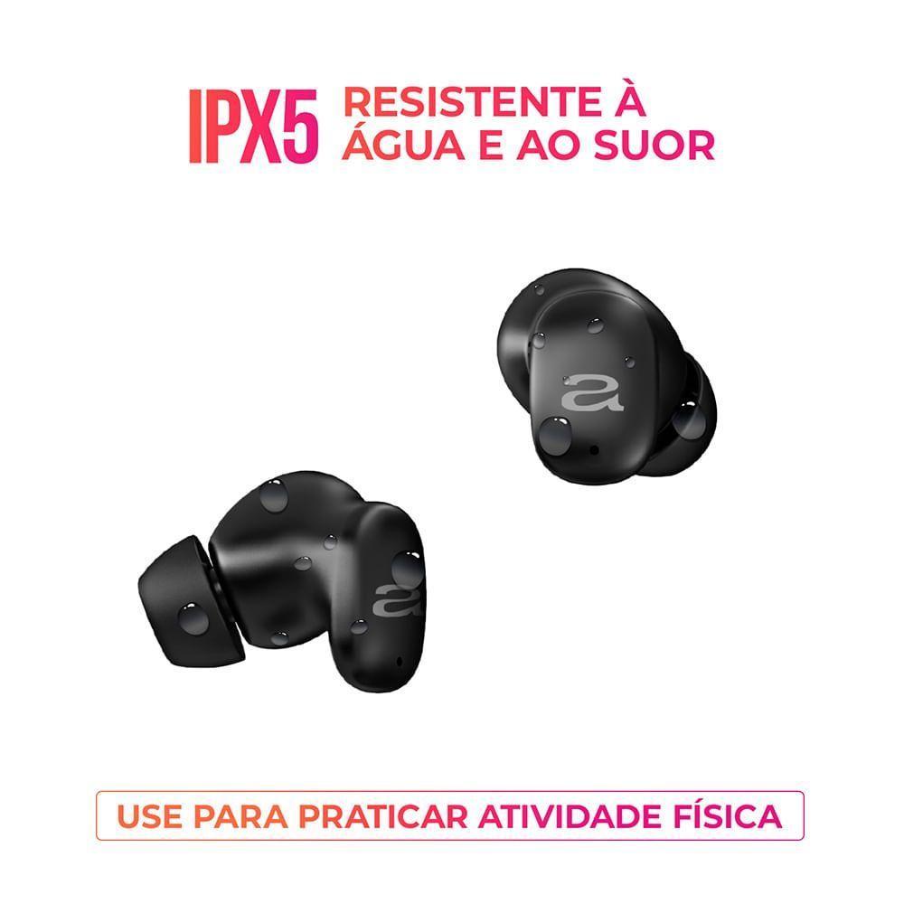 Fone de Ouvido Earbud Aiwa Aws-eb-03-b Bt Ipx5 Anc Modo Ambiente Bivolt - 7