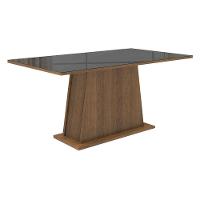 Mesa Jantar Vidro 6 Cadeiras Rustic-Preto-Oxford - 5