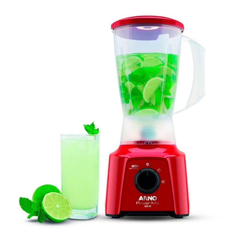Liquidificador Arno Power Mix Lq11 550w Vm Vermelho 110v - 3