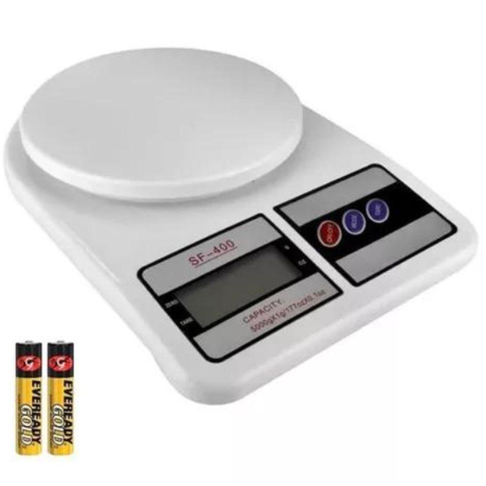 Balança Eletrônica Digital De Cozinha Pesa Até 10kg - 5