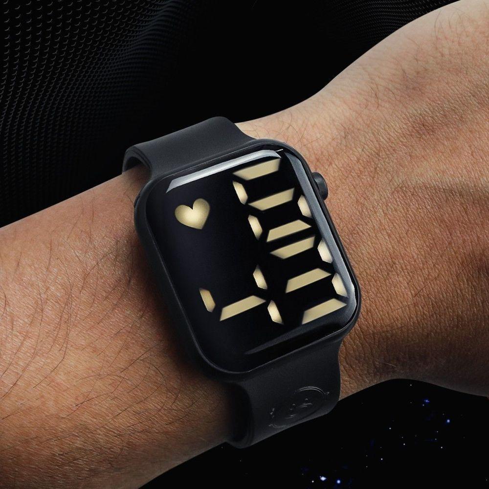 Caixa + Relogio Digital Prova Dagua + Oculos Sol Protecao Uv Cronometro Grande Alarme Esportivo Data - 3