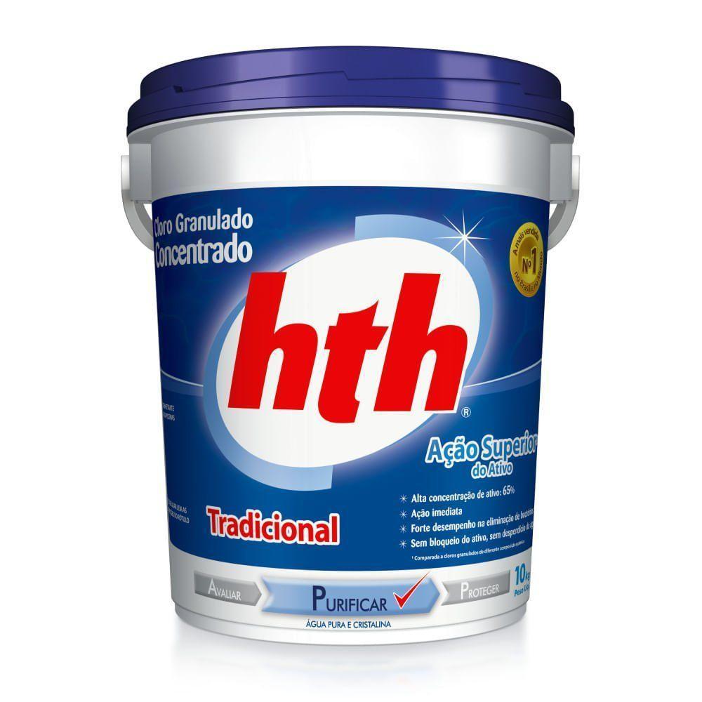 Cloro Tradicional - Hth 10 Kg - 1