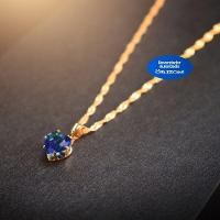 Colar Feminino Banhado Zirconia Coração Aço Inox Qualidade Premium Moda Presente Delicado - 5