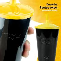 Infantil Prova Dagua Preto Relogio Digital Led + Copo Batman Qualidade Original Silicone