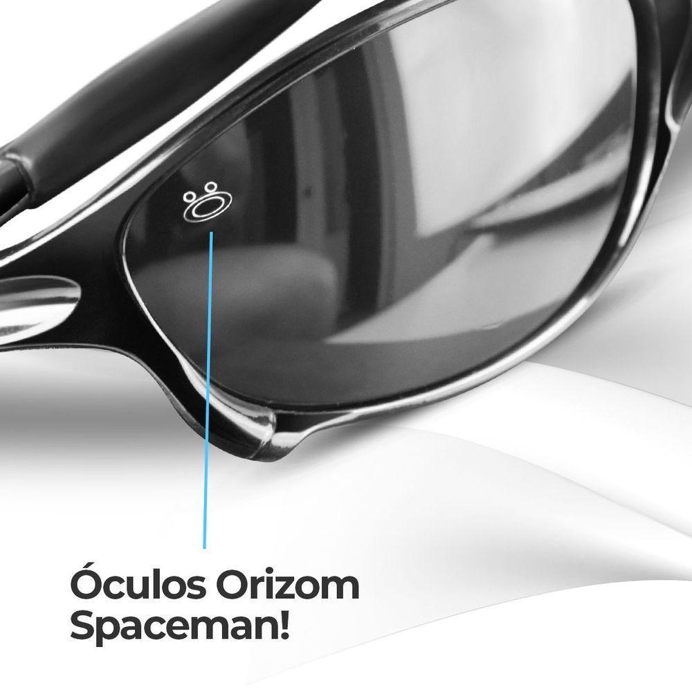 Oculos Sol Masculino Praia Preto Lupa Proteção Uv + Case Moda Casual Qualidade Premium Verão Casual - 4