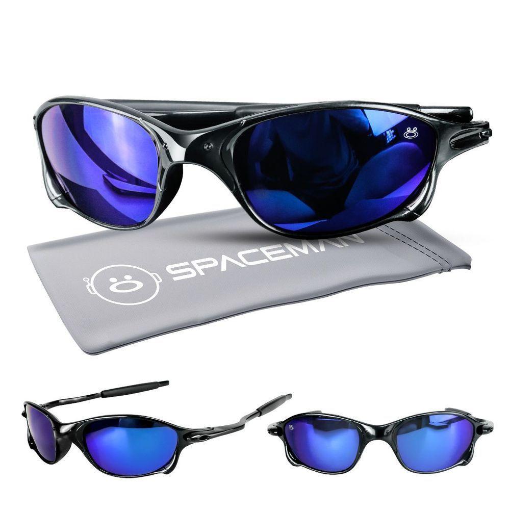 Oculos Sol Masculino Lupa Acetato Praia Proteção Uv + Case Armação Preta Qualidade Premium Original - 1