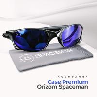 Oculos Sol Masculino Lupa Acetato Praia Proteção Uv + Case Armação Preta Qualidade Premium Original - 6