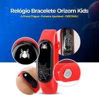 Relogio Digital + Homem Aranha + Bracelete + Infantil Prova Dagua Adolescente Presente Menino Data - 4