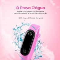 Relogio Digital Led Rosa Infantil + Pulseira + Oculos Sol Prova Dagua Pulseira Ajustavel Original - 9