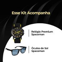 Relogio Aço Inoxidavel Masculino + Oculos Protecao Uv Sol Presente Pulseira Ajustavel Analogico - 7