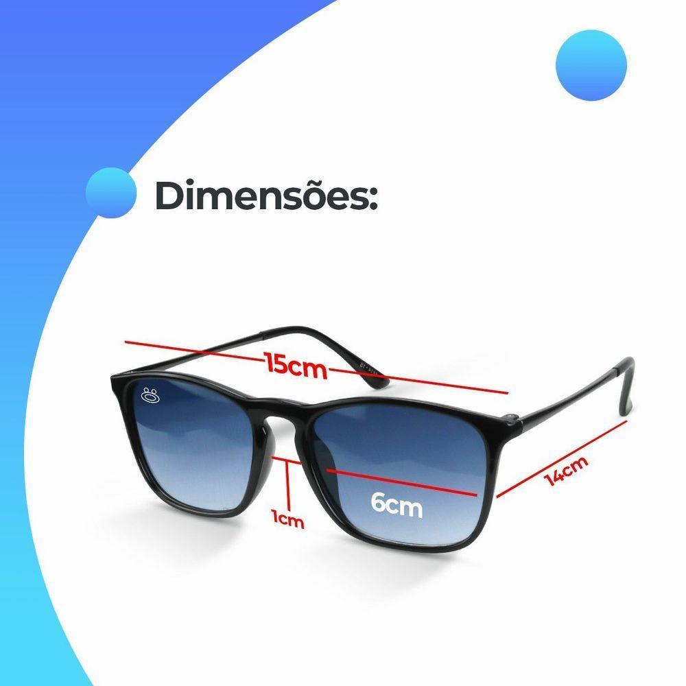 Relogio Aço Inox Masculino + Oculos Sol Proteçao Uv Case Original Presente Ajustavel Analogico - 5