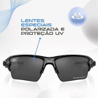 Relogio Masculino Digital Prova Dagua + Oculos Proteção Uv Caixa Qualidade Alarme Data - 2